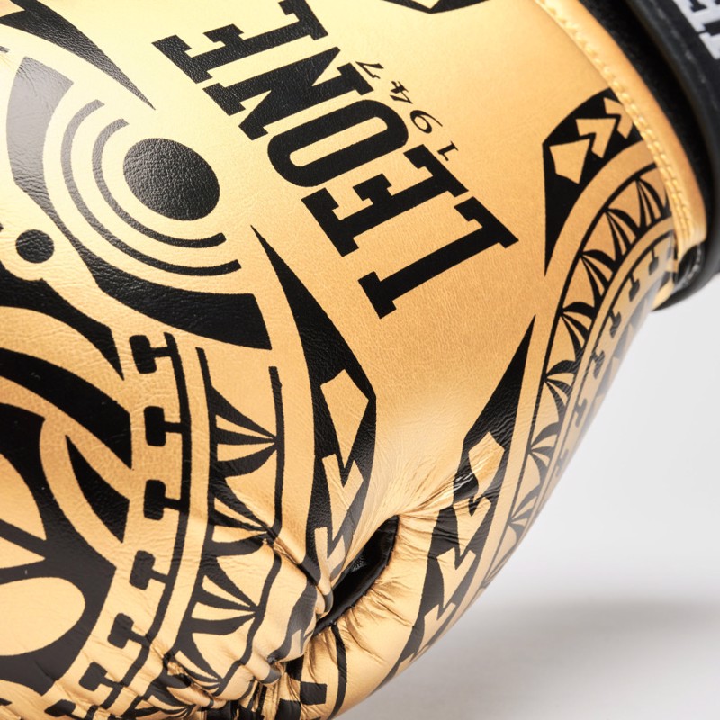 Leone Haka boxing gloves - gold